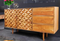 Dekoratives Sideboard Mosaico 145Cm Akazie Kommode intended for Kommode Sideboard