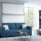 Neu! Schrankbett Wandbett Mit Sofa Leggio Linea Std Vertikal 180 X 200 Cm! In Schrankbett 180X200 Ikea